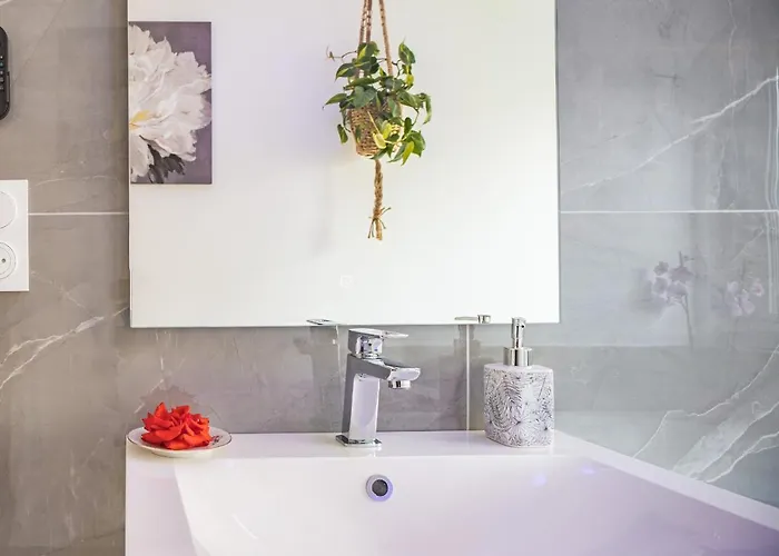 Le Flamboyant - Confort & Rarete - Premium Apartment Saint-Andre-les-Vergers